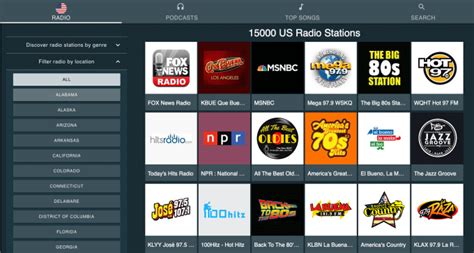 free local fm radio stations.